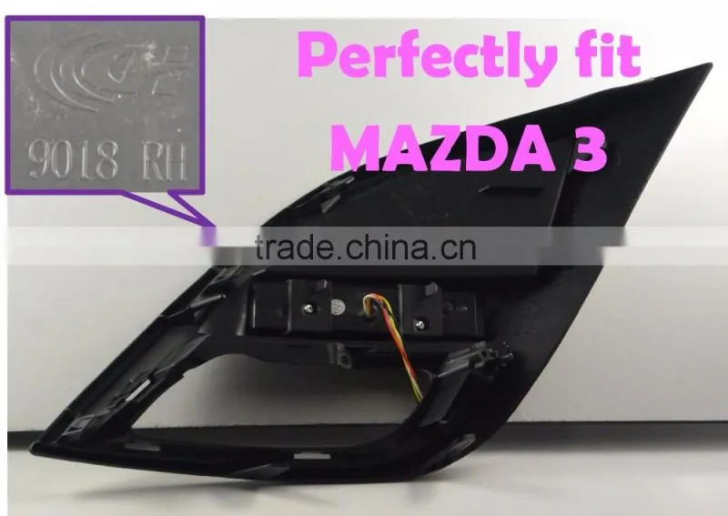 Exclusive Design FOR MAZDA 3 Fog Light DRL Daytime Running LIGHT