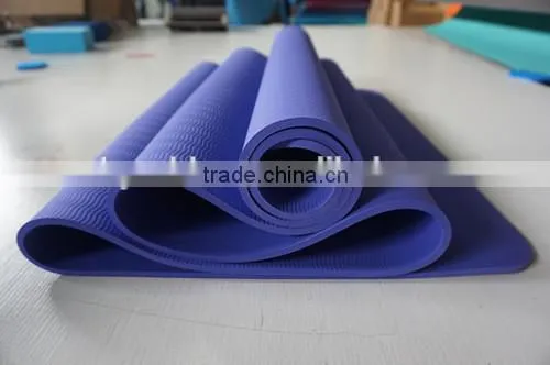 TPE Foam Non-skid Exercise Fitness yoga mat manufacturer