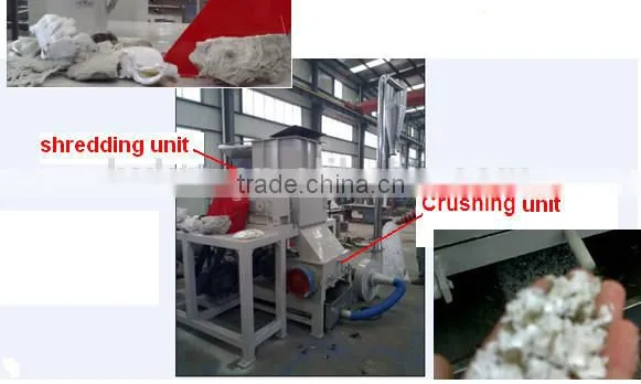 Single-shaft Shredder & Crusher Combination Machine