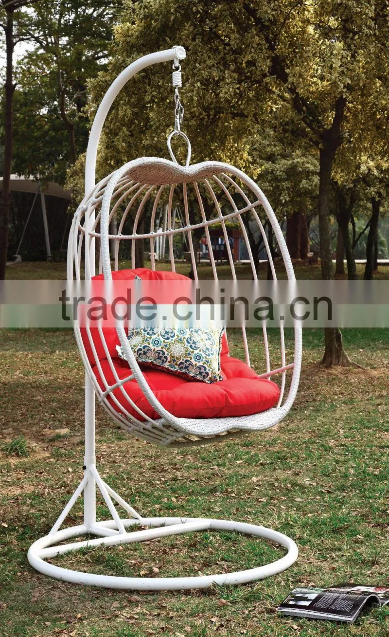 Rattan swing hanging chair