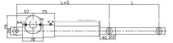 Linear Actuator 700~1000mm stroke