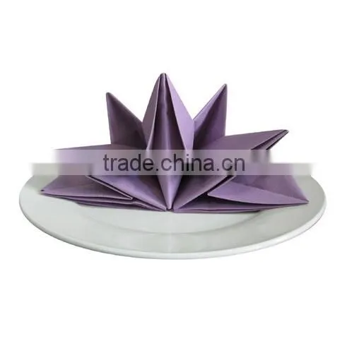 40x40cm 3ply high quality custom printed pre folded paper napkins, pre-folded paper napkins