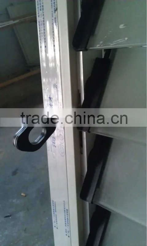Modern glass jalousie windows in aluminium frame