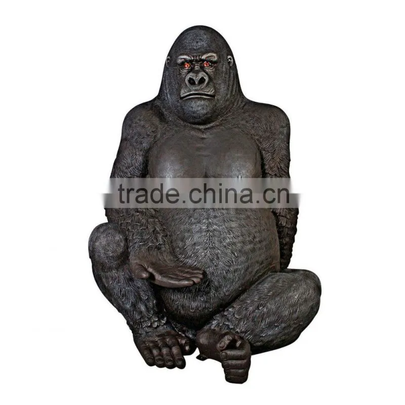 fiberglass gorilla statue