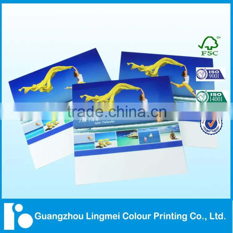 Self-Adhesive Feature and Yes Customized cardboard notepad calendar