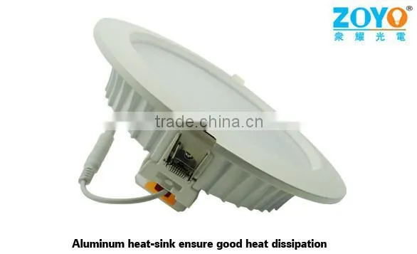 8Inch 24w recessed ip33 smd LED Downlight European round ceiling UL CE RoHS