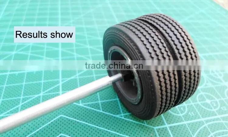 Aluminum tube shaft sleeve diameter 6 mm, model car aluminum tube shaft sleeve