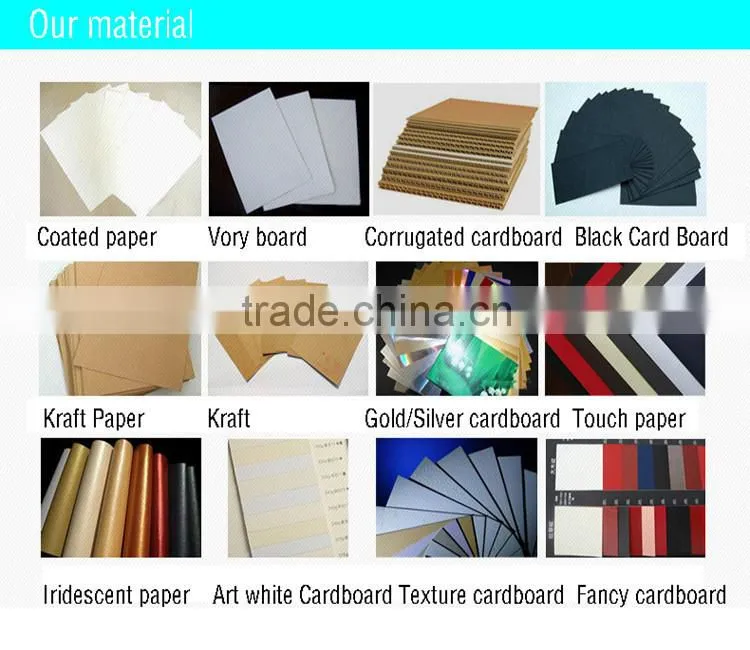 Hard paper folding box magnetic packaging box
