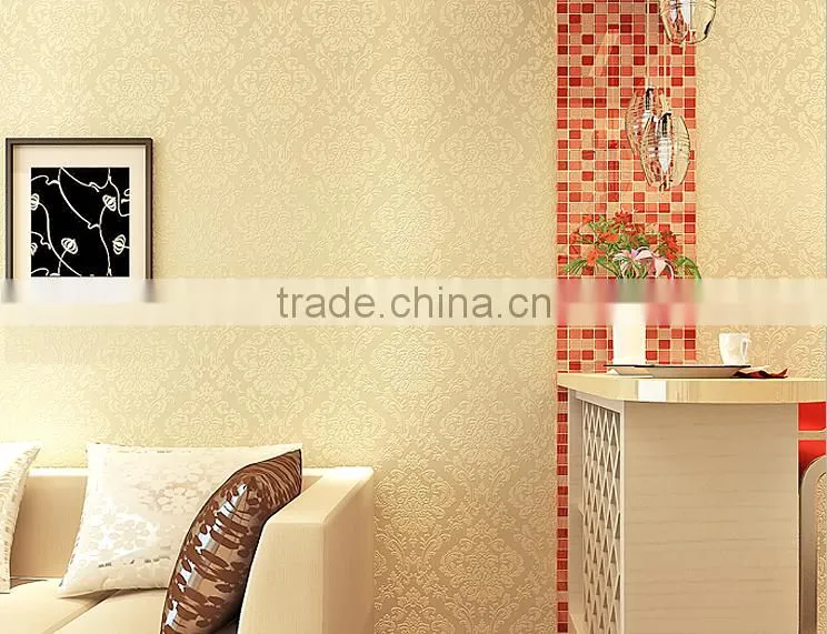 european design wallpaper embroidery wallpaper for living room
