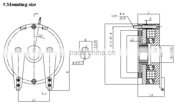 elevator machine brake