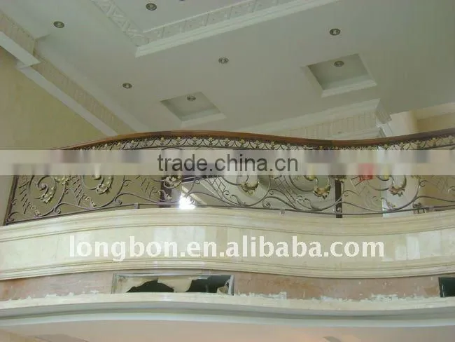 2014 Top-selling hand forged fancy garden steel fence