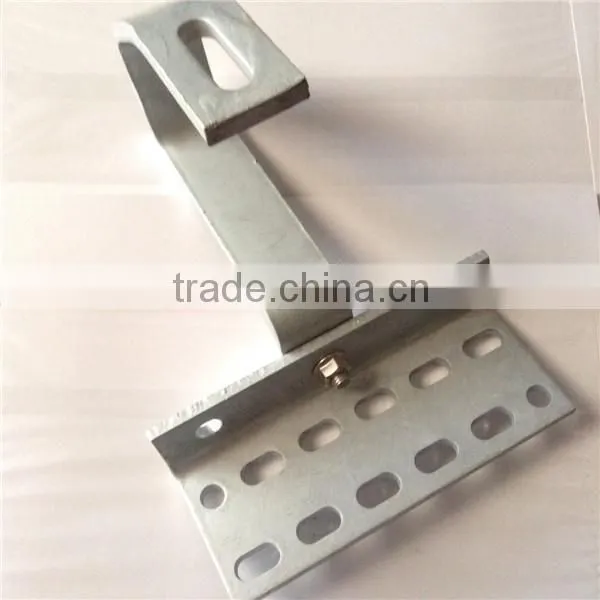 solar steel metal hook solar roof hook