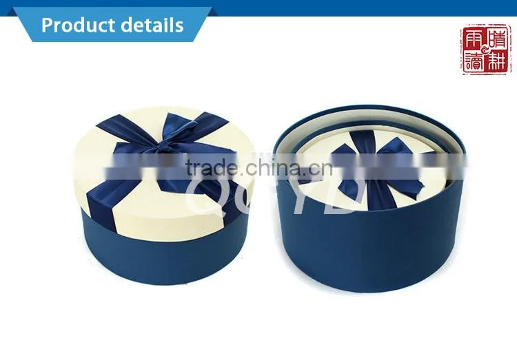 manufacturer custom round gift box