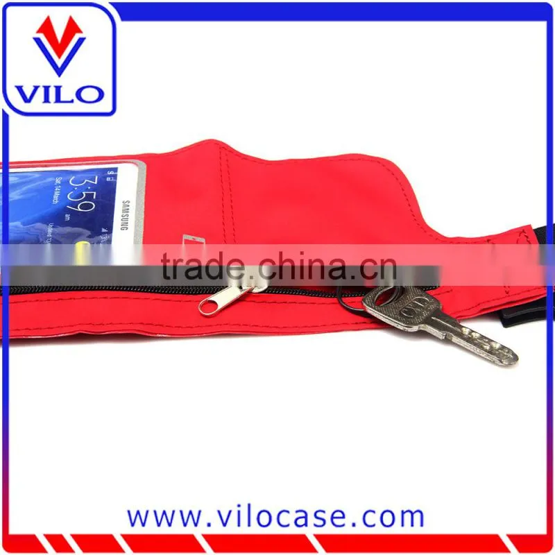OEM service cheap wasit belts / water resistant waist bags/ running belt