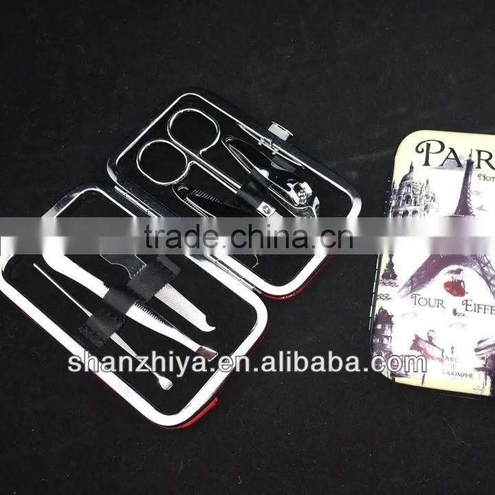 girls manicure set in case girls manicure set with pu box