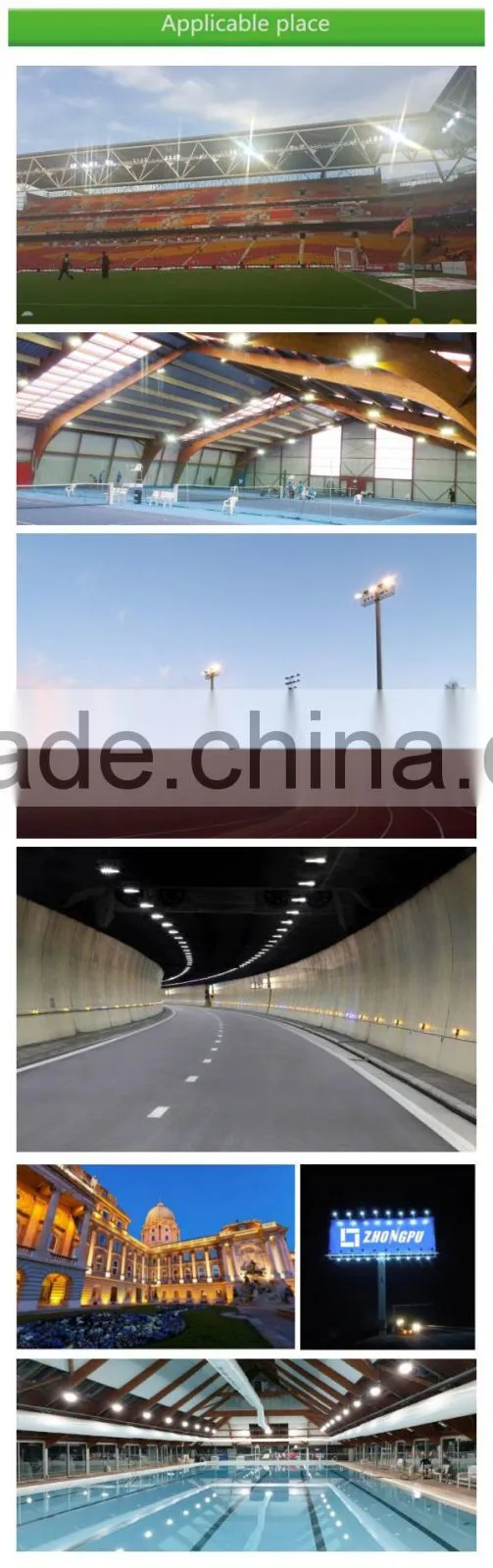 New design outdoor high lumen waterproof LED tunnel light ip65 60W 90W 120W 150W