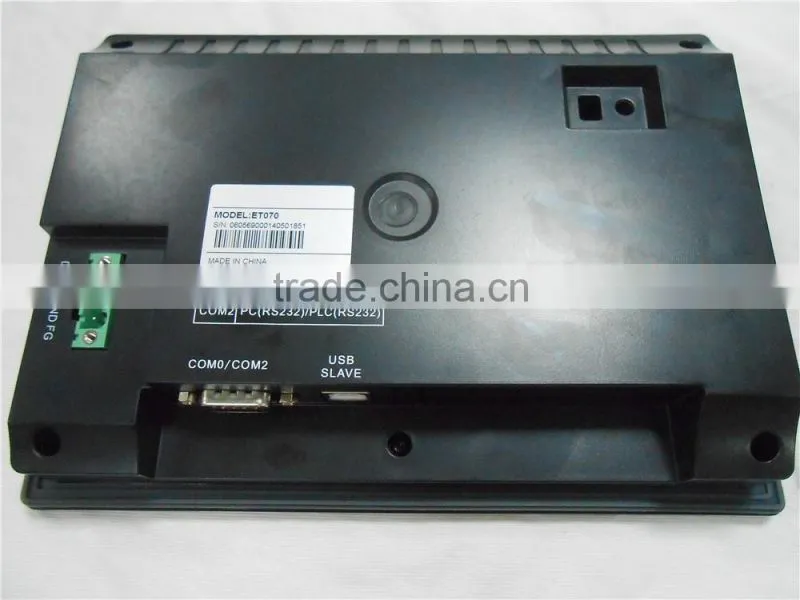 ET070 800*480 7 inch cheap china hmi touch screen for eview kinco