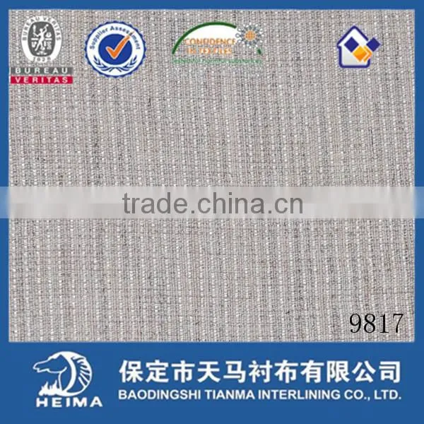 nonwoven fusible interlining for garments