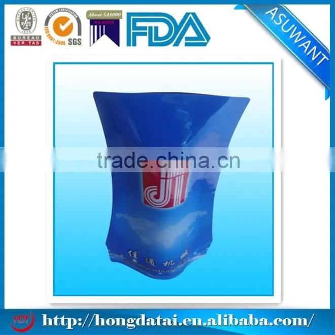 Special shaped stand up plastic bags for machine element