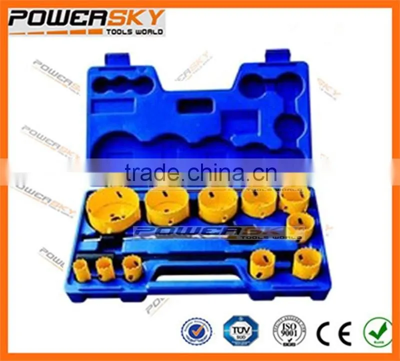 15pcs BI-Metal Hole Drill Saw set