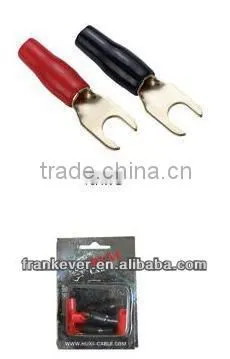 10AWG Brass terminal ring shaped insulated terminal connector