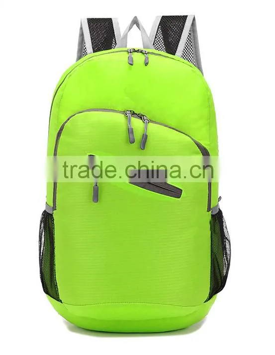 High Quality Waterproof Foldable Backpack, Cheap Plain Backpack