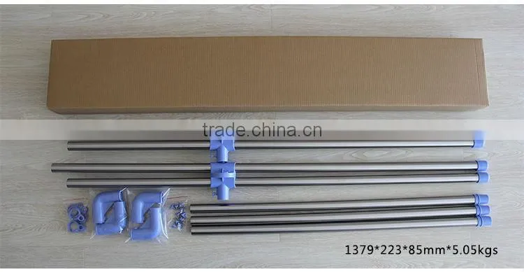 rounded shower curtain rod Metal Curtain Rod Shower Curtain Rod manufacturer