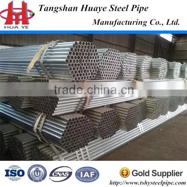 JIS G3444 STK500 Galvanlized steel pipe