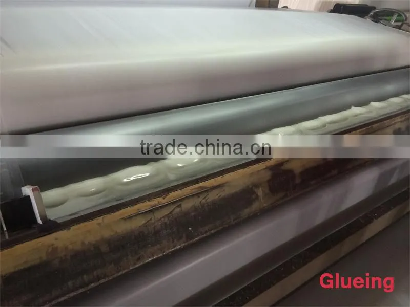 Waterproof White 90gsm poly knitted fabric
