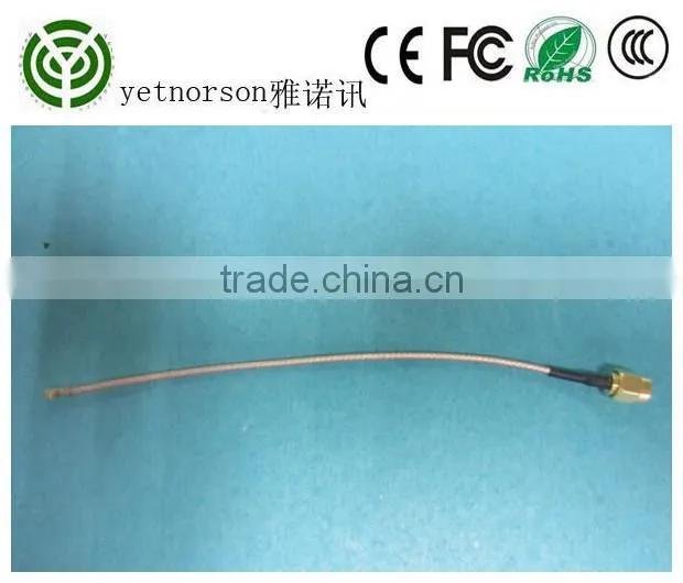 female SMA jumper(1.13cable)ipex