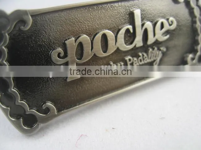 bag accessories metal plates
