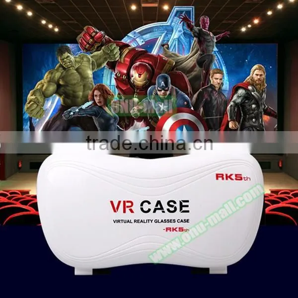 Superior VR 3D BOX Glasses Headset for 3.5 inch - 6.0 inch Smartphones with Remote Controlle