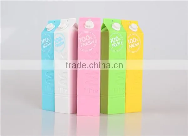 different promotion 2600 mah power bank milk design