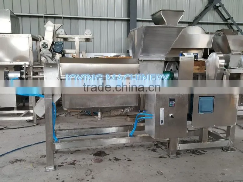 efficient working industrial double screw juice extractor
