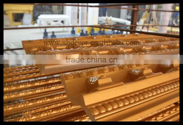 outdoor use waterproof anti-ultraviolet polyurethane cornice Mouldings house architectural design