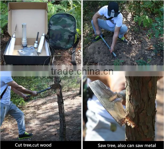 Multifunctional Folding shovel Military shovel Mountaineering Camping outdoor equipment