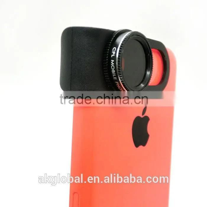Universal Clip CPL Mobile Phone camera lens for cell phone