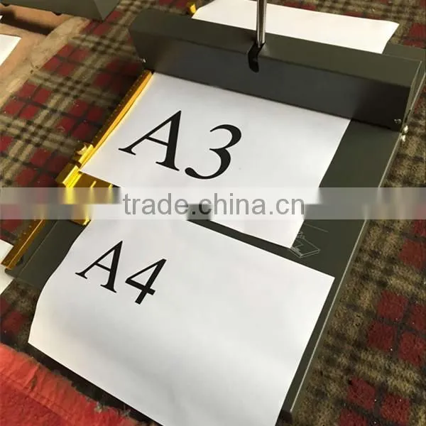 Factory price metal creasing and folding machine for small business