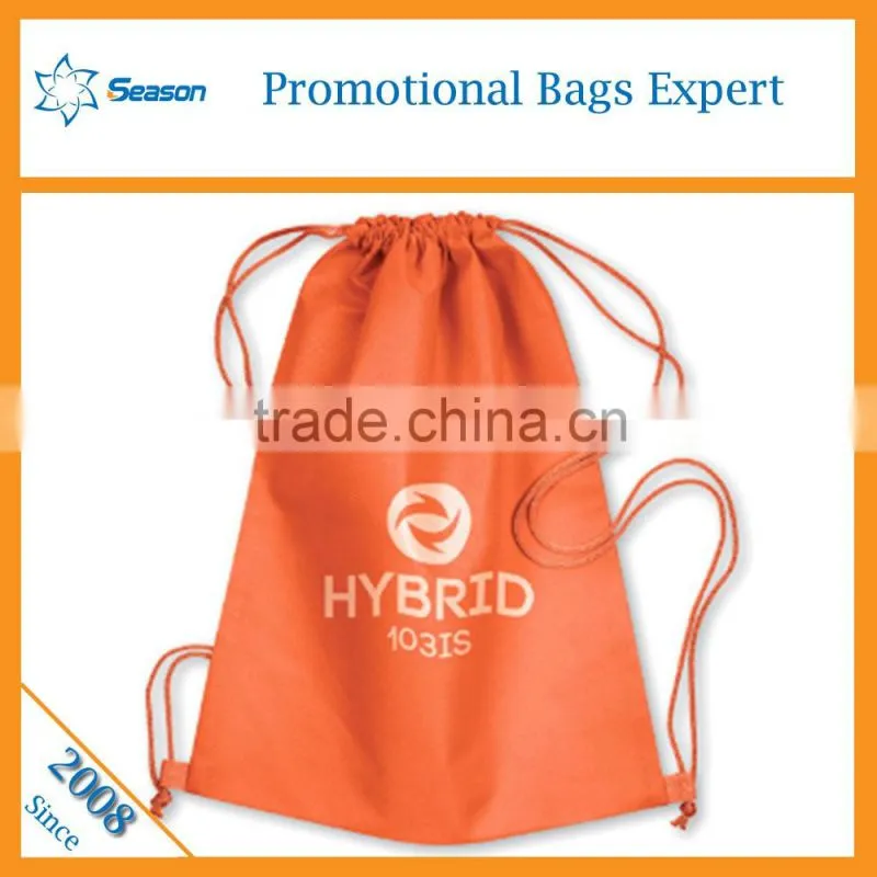 Travel easy take bag ,non woven felt drawstring bag,drawstring dust bag