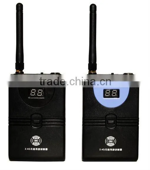 2.4G wireless portable loudspeaker amplifier for tour guide