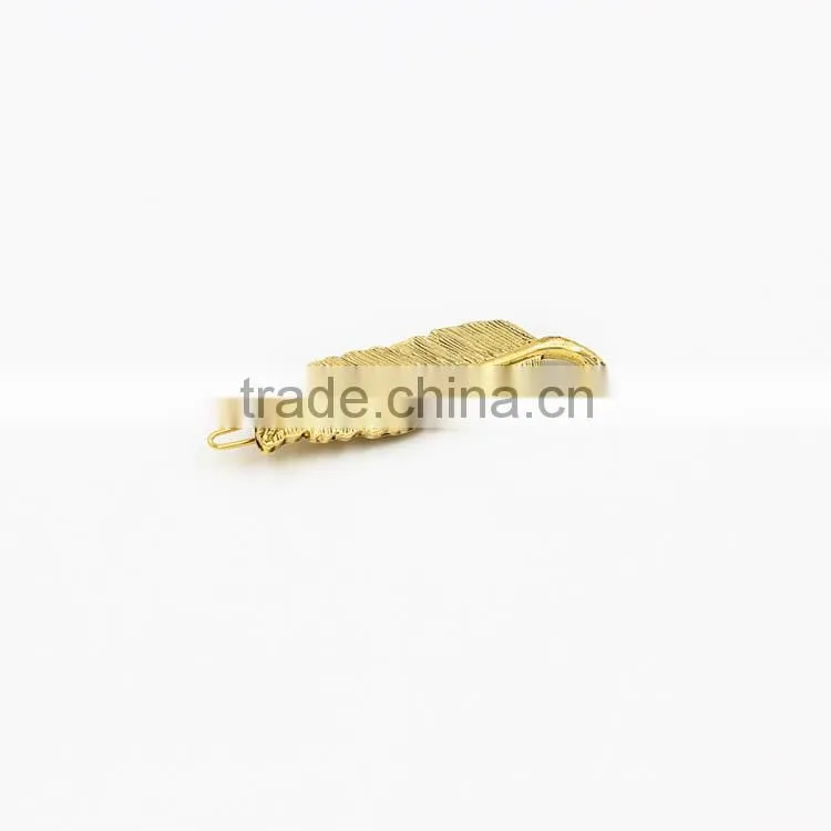 Yiwu factory fashion leaf shape hair clip,girls hair clip