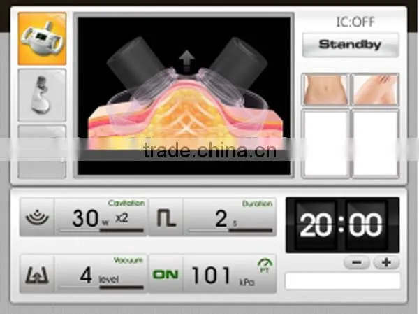 explosive speed grease cavitation beauty machine