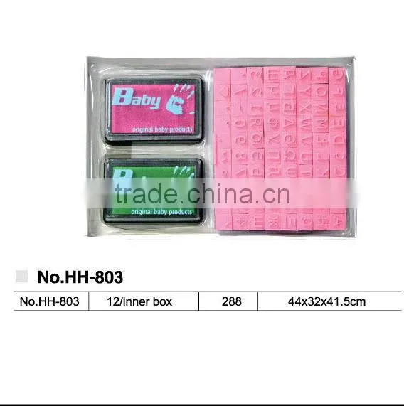 Pantone color water based pigment ink pad for scrapbooking