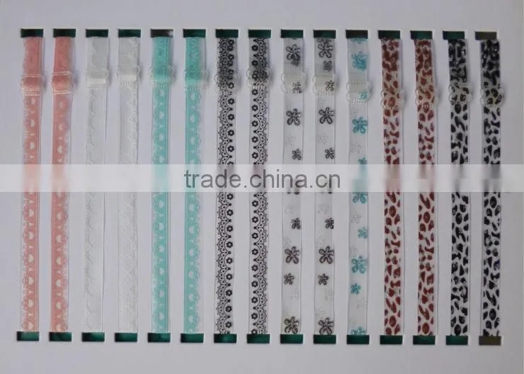 Ladies underwear bra strap tpu bra tape