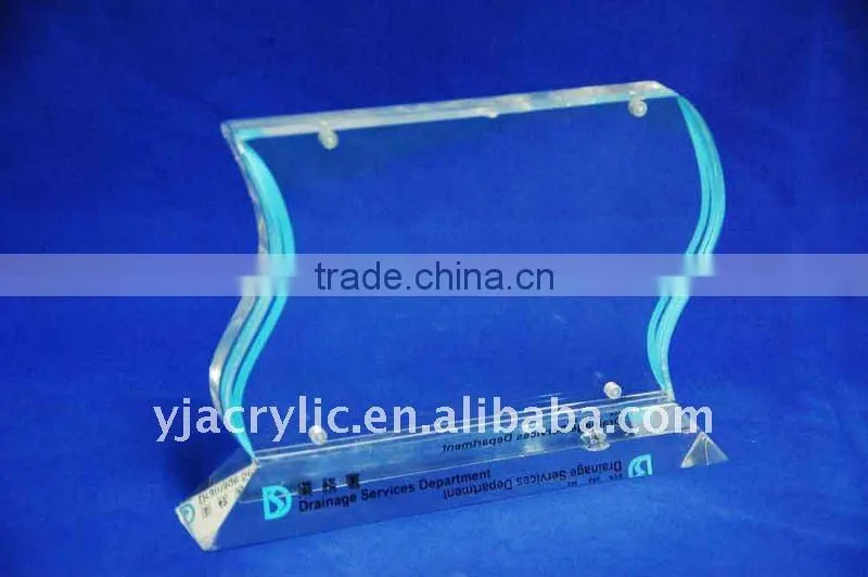 Rectangular acrylic photo frame