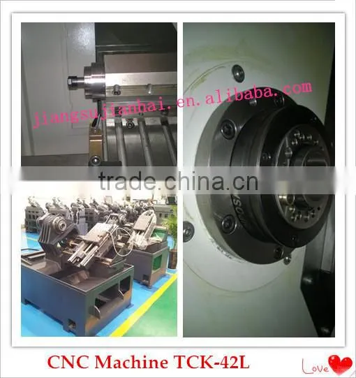 TCK-42L CNC Mini Lathe Machine, Name of Lathe Machine HHT Price