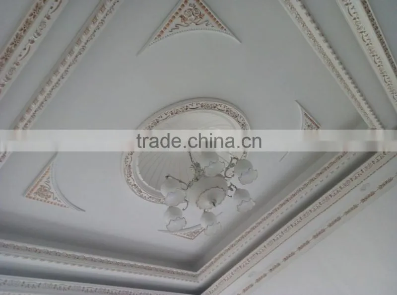 high density quality factory price pu polyurethane lamp holder/pu foam ceiling moulding/medallion