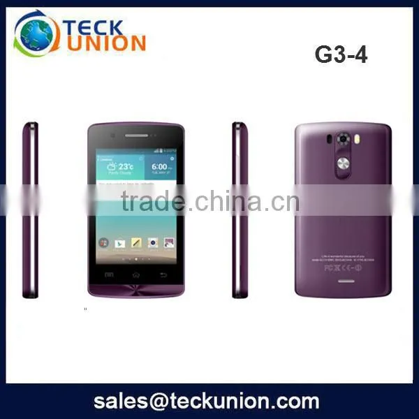 G3 3.5inch small size mobile phone new 3G android smart phone