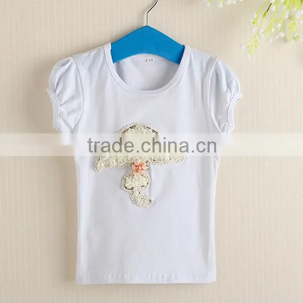 wholesale 100% cotton fashionable soft fabric baby clothing design baby tops