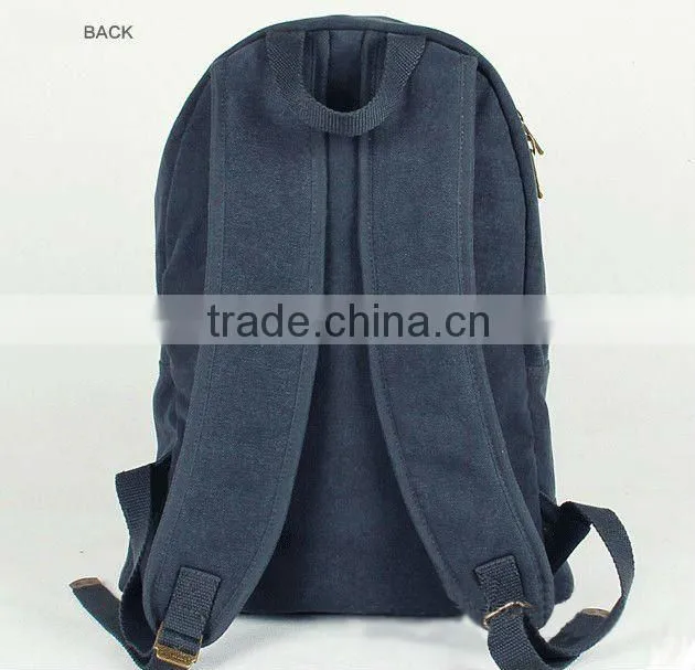 canvas leisure laptop backpack